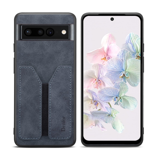 Étui portefeuille en cuir pu avec fentes pour carte de crédit Pixel 7 Pro de Google pour Pixel 7 Pro de Google - Gris