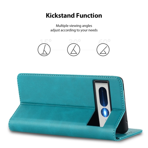 Google Pixel 7 pro case Wallet-PU Leather with Card Holder-Strong Magnetic case for Women and Men- Google Pixel 7 pro Flip étui de portefeuille