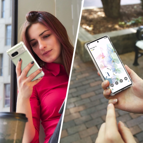 for Google Pixel 7 Case, Google Pixel 7 Case Clear, Soft TPU Slim Thin Transparent Case for Pixel 7 - Clear
