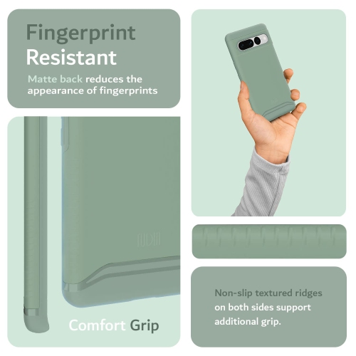 DualShield de TUDIA pour étui Pixel 7 Pro de Google, mince protection de qualité militaire antichoc Merge à deux couches avec découpe d’antenne