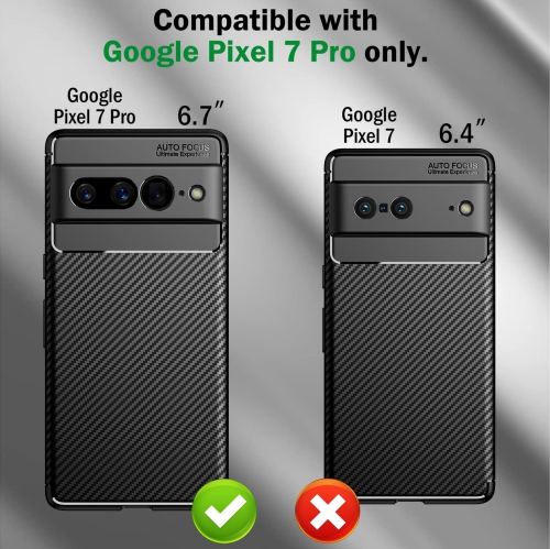 for Google Pixel 7 Pro Case, Aukvite Google Pixel 7 Pro Phone Case Soft TPU Case, Shockproof Anti-Fingerprint Phone Case for Pixel 7 Pro 2022 Anti