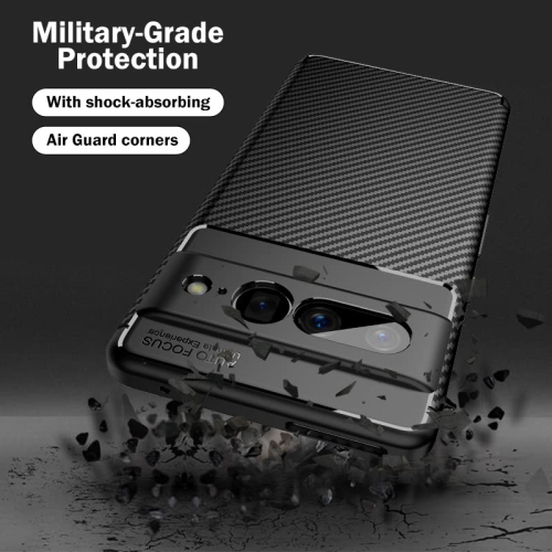 for Google Pixel 7 Pro Case, Aukvite Google Pixel 7 Pro Phone Case Soft TPU Case, Shockproof Anti-Fingerprint Phone Case for Pixel 7 Pro 2022 Anti