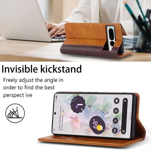 Google Pixel 7 pro 6.7 inch Wallet Case- case with Card Holder -PU Leather Cover -for Women and Men-Google Pixel 7 pro Étui Pour portefeuille Flip