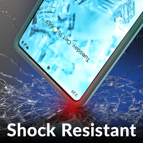 Double Guard Crave pour Pixel 7 Pro de Google, étui double couche antichoc pour Pixel 7 Pro de Google - Aigue-marine