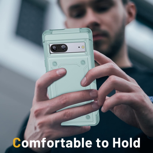 for Google Pixel 7 case with Screen Protector,Heavy Duty Protection Dual Layer Military Grade Drop Proof Cover Hard Shell Sturdy Durable Phone Case