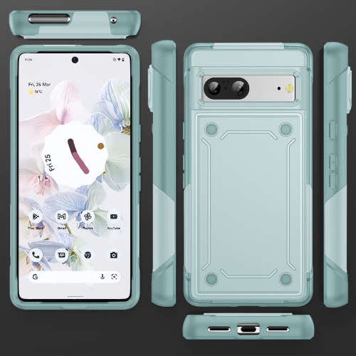 for Google Pixel 7 case with Screen Protector,Heavy Duty Protection Dual Layer Military Grade Drop Proof Cover Hard Shell Sturdy Durable Phone Case