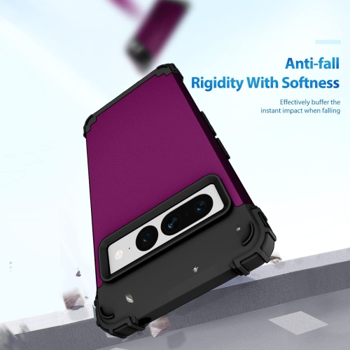 for Google Pixel 7 Pro Rugged Case with Tempered Glass Screen Protector,Heavy Duty Shockproof Protective Case Anti-Drop for Google Pixel 7 Pro