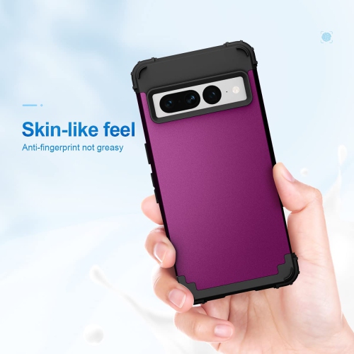 for Google Pixel 7 Pro Rugged Case with Tempered Glass Screen Protector,Heavy Duty Shockproof Protective Case Anti-Drop for Google Pixel 7 Pro