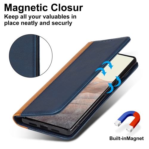 Google Pixel 6 pro 6.7 inch Wallet Case- case with Card Holder -PU Leather Cover -for Women and Men-Google Pixel 6 pro Étui Pour portefeuille Flip