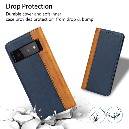 Google Pixel 6 pro 6.7 inch Wallet Case- case with Card Holder -PU Leather Cover -for Women and Men-Google Pixel 6 pro Étui Pour portefeuille Flip