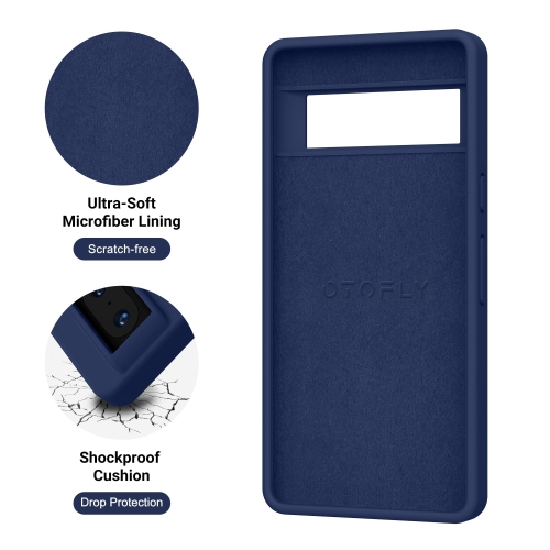 Designed for Pixel 7 Case, Silicone Shockproof Slim Thin Phone Case for Google Pixel 7 6.3 inch