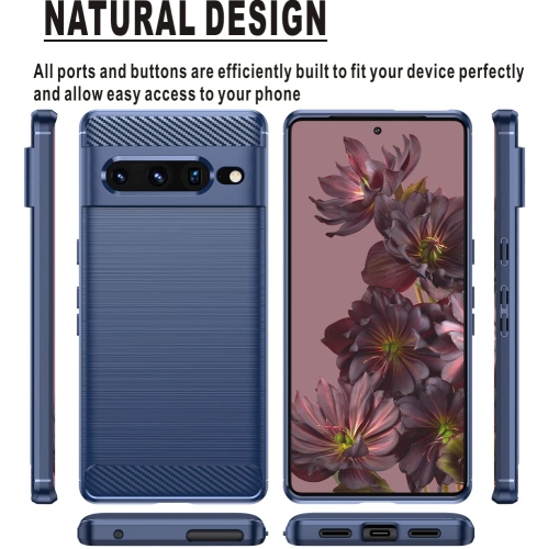 Folkat de Folmeikat pour Pixel 7 Pro de Google Étui antichoc souple en TPUR flexible et protection antichoc pour Pixel 7 Pro de 2022 6.7 po de Google