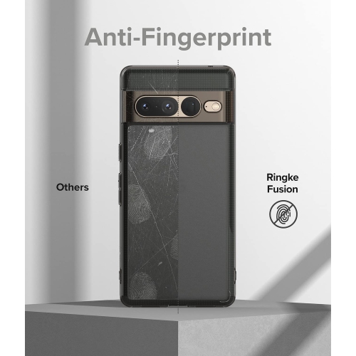 Fusion technologie anti-empreintes compatible avec l’étui 5G Pixel 7 Pro de Google, protecteur arrière antichoc TPUR antichoc/pare-chocs pour femmes,
