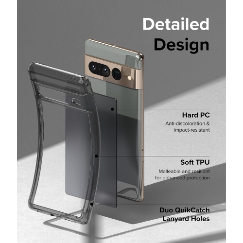 Fusion technologie anti-empreintes compatible avec l’étui 5G Pixel 7 Pro de Google, protecteur arrière antichoc TPUR antichoc/pare-chocs pour femmes,