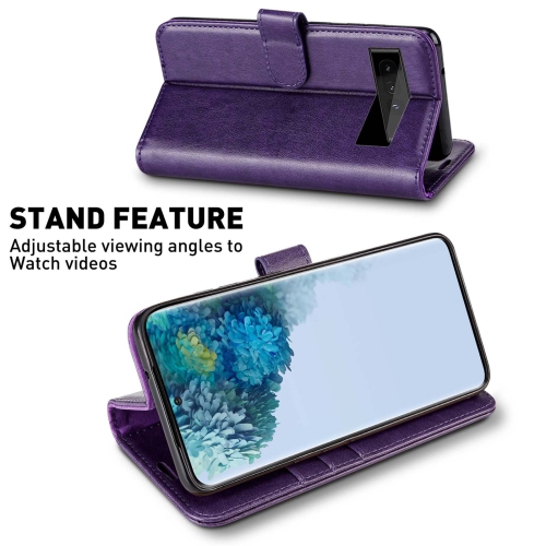 Wallet Case for Google Pixel 7 Pro, Screen Protector Included RFID Blocking Flip Folio Leather Cell Phone Cover with Credit Card Holder for Google