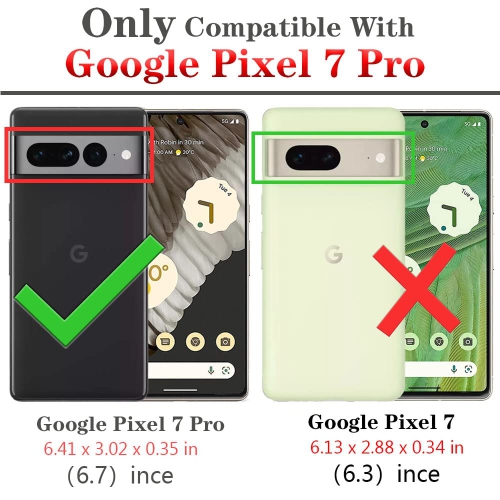 for Google Pixel 7 Pro Case, Pixel 7 Pro Case, Military Grade Protective Cases with Ring for Google Pixel 7 Pro