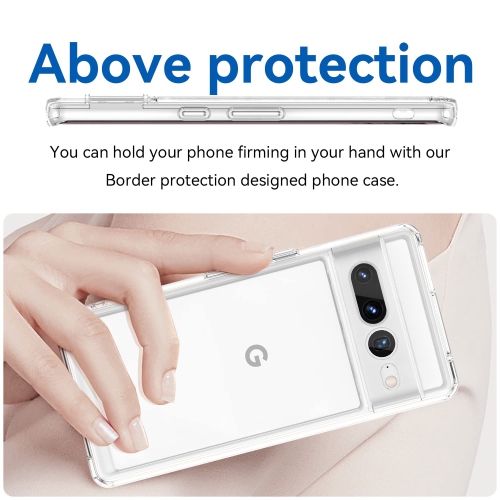 Taneny pour Pixel 7 Pro de Google, étui mince, léger, rigide, transparent, protection complète, antichoc, étui protecteur antichoc, pour Pixel 7 Pro