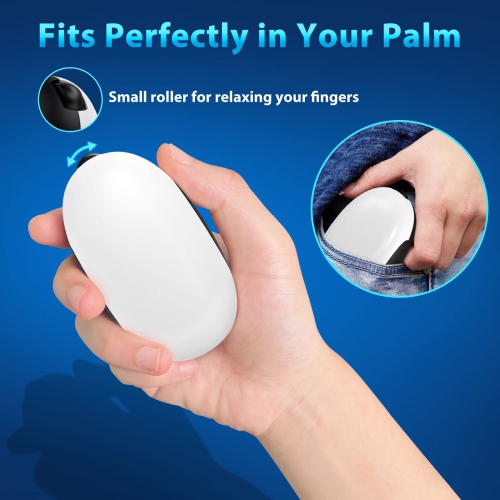 Chauffe-mains, chauffe-mains électrique rechargeable et réutilisable USB, chauffe-mains portatif, chauffe-eau de poche, deux côtés chauffage rapide