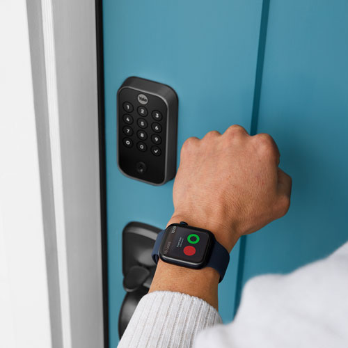 Serrure intelligente Wi-Fi Assure Lock 2 avec clé de Yale - Suède noir