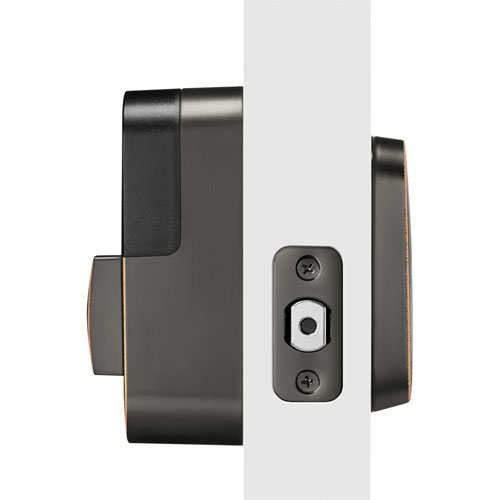 Serrure intelligente Bluetooth à écran tactile Assure Lock 2 de Yale - Bronze huilé