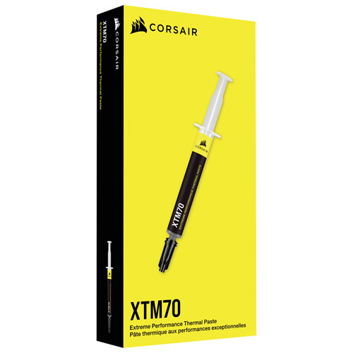 Pâte thermique très haute performance XTM70 de Corsair pour processeurs