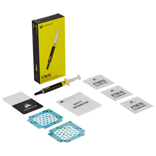 Pâte thermique très haute performance XTM70 de Corsair pour processeurs