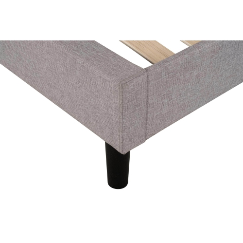 Primo International Avian Button Tufted Wingback Platform Bed - King