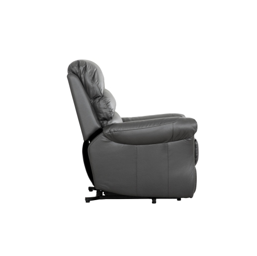 Primo International Fitzgerald Bonded Leather Power Lift Reclining Chair - Black