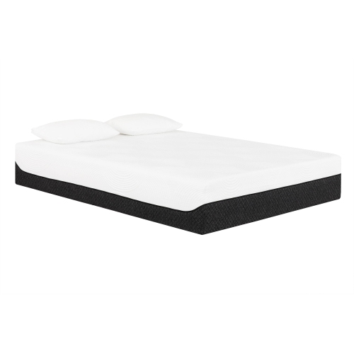 Primo International Aspen 14" Cooling Gel Memory Foam Mattress with 2 Pillows - Queen