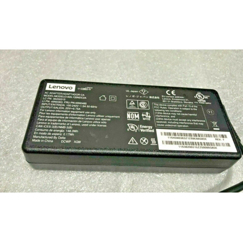 Refurbished Lenovo Genuine OEM 135W AC Adapter Model# ADL135NDC2A FRU# 45N0363 45N0485