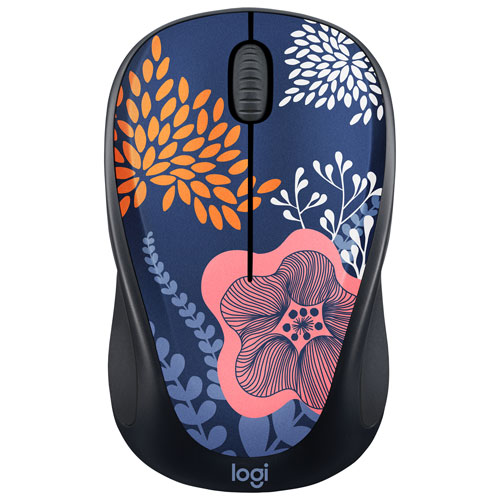 Logitech Design Collection Wireless Optical Mouse - Forest Floral