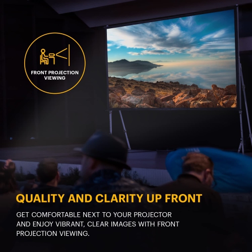 Kodak 120" Portable Projector Screen with Stand and Carry Case