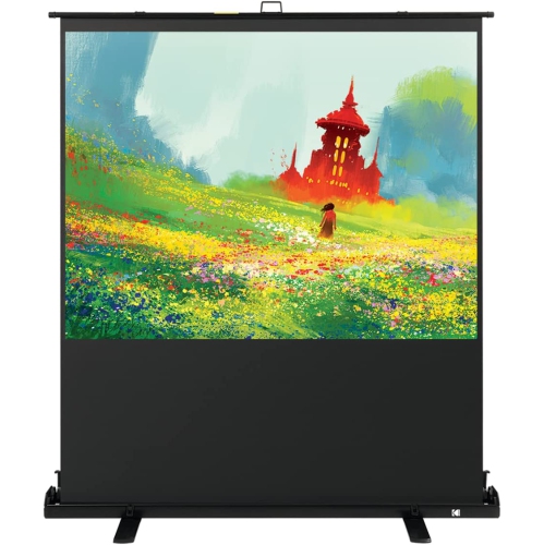 Kodak 60" Portable Projector Screen with Stand and Carry Case