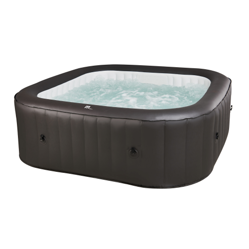 Vito, Square, Hot Tub & Spa, Auto Inflation, Uvc & Ozone Sanitization, 132 Air Bubble Surround System For 4+2 Persons