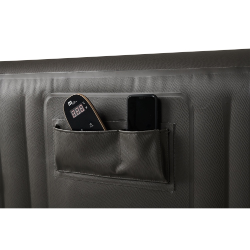 Vito, Square, Hot Tub & Spa, Auto Inflation, Uvc & Ozone Sanitization, 132 Air Bubble Surround System For 4+2 Persons