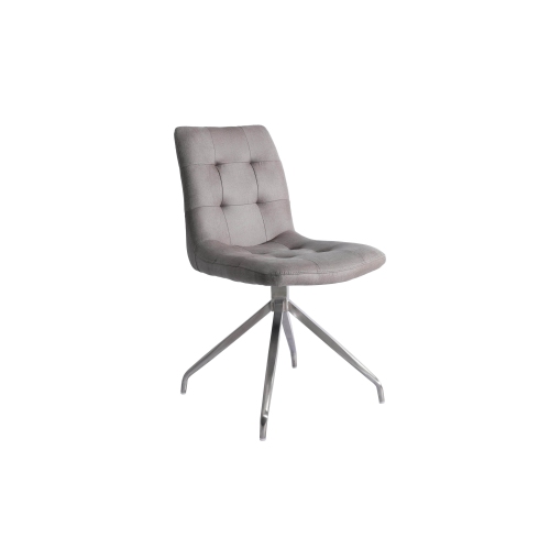 PRIMO INTERNATIONAL  Nyx Upholstered Dining Side Chair In (Set Of 2) In Grey