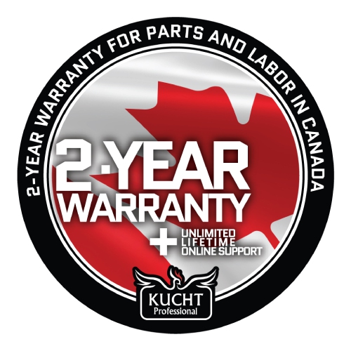 Cuisinière au gaz naturel de 30&nbsp;po Professional de KUCHT avec brûleurs scellés en acier inoxydable et boutons argentés classiques