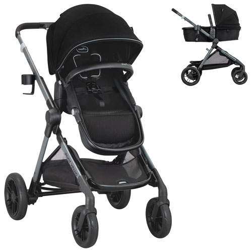 Evenflo Pivot Xpand Modular Stroller - Ayrshire Black
