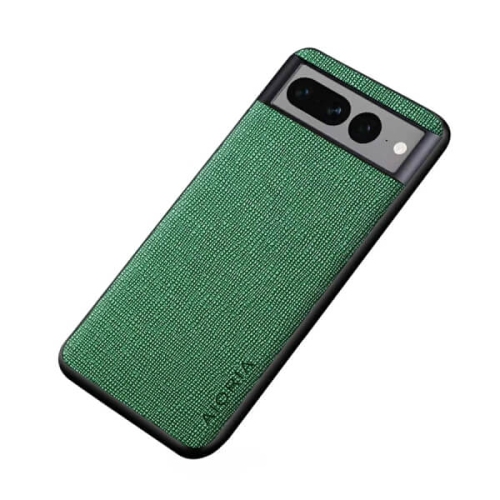 Étui antichoc en tissu Textile Case Check Pro pour Pixel 7 de Google, étui souple ajusté en TPUR souple pour Pixel 7 Pro, mince et robuste