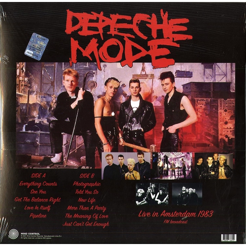 VIDCO-345  Lp More Than A Party In Amsterdam Live 1983 Fm Broadcast Vindepeche Mode