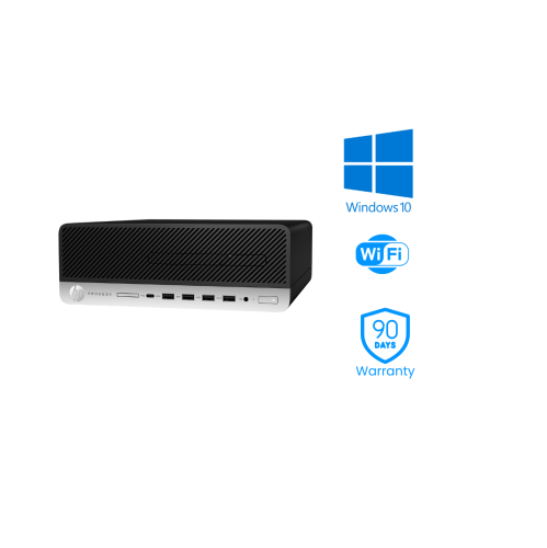 HP  Refurbished (Good) - Prodesk 600 G3 Sff Desktop PC | Intel Core I5-6500 | 8GB Ram | 256GB SSD | Windows 10 Pro Inexpensive and works great!