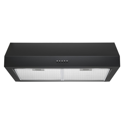 Ancona 30" Ducted Under Cabinet Range Hood in Matte Black