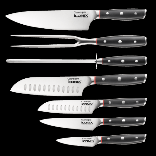 iconiX® Drenhen 9 Piece Knife Block