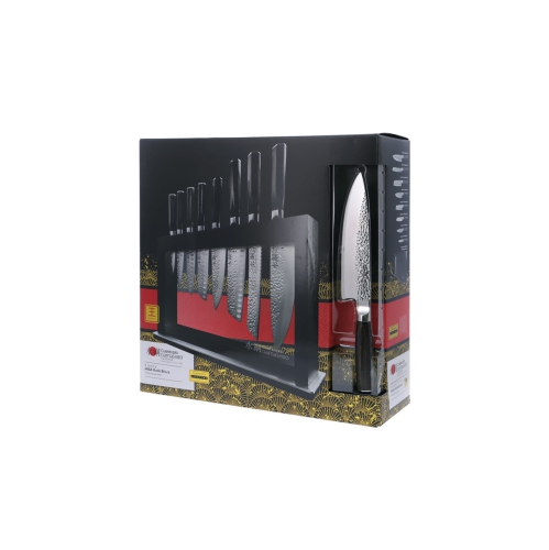 Damashiro® EMPEROR Hisa 9 Piece Knife Block
