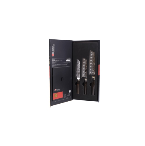 Damashiro® EMPEROR Santoku Set of 3