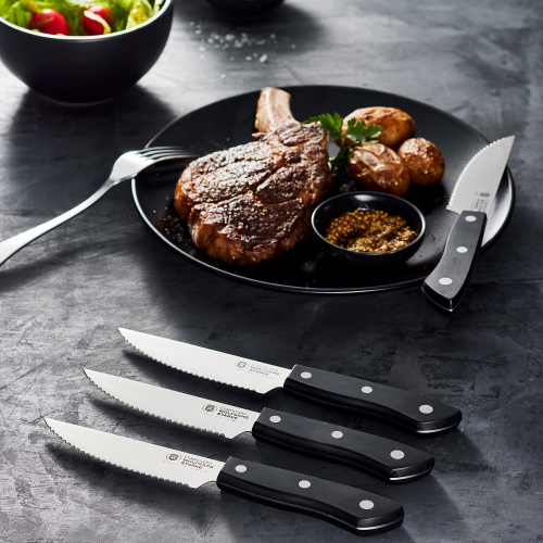 WOLFGANG STARKE™ 4-Piece Steak Knife Set 12.5cm 5in