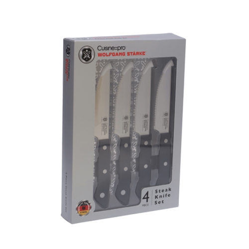 WOLFGANG STARKE™ 4-Piece Steak Knife Set 12.5cm 5in