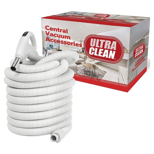 ULTRA CLEAN Central Vacuum Air Hose Low Voltage 24 V On/Off Switch