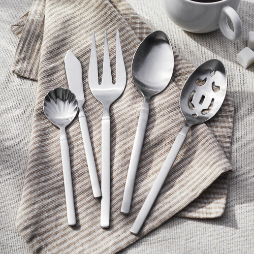 ZWILLING Opus 45 Piece Flatware Set Matted Satin Finished