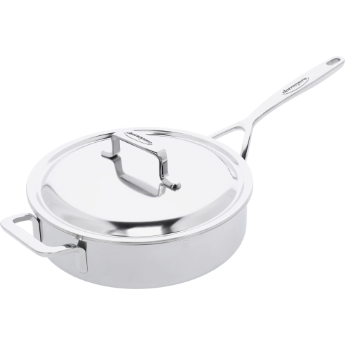 DEMEYERE Intense 5 24 cm 18/10 Stainless Steel Saute Pan With Lid